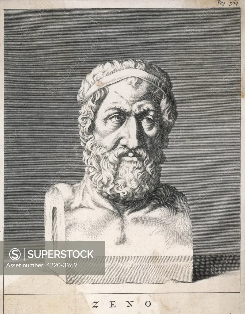 Zeno of Citium, Greek philosopher, founder of the Stoic school philosophy, which he taught in Athens from about 300 BC.