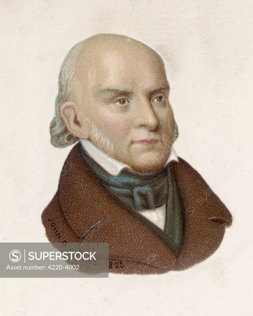 JOHN QUINCY ADAMS  U.S. President 1825 - 1829