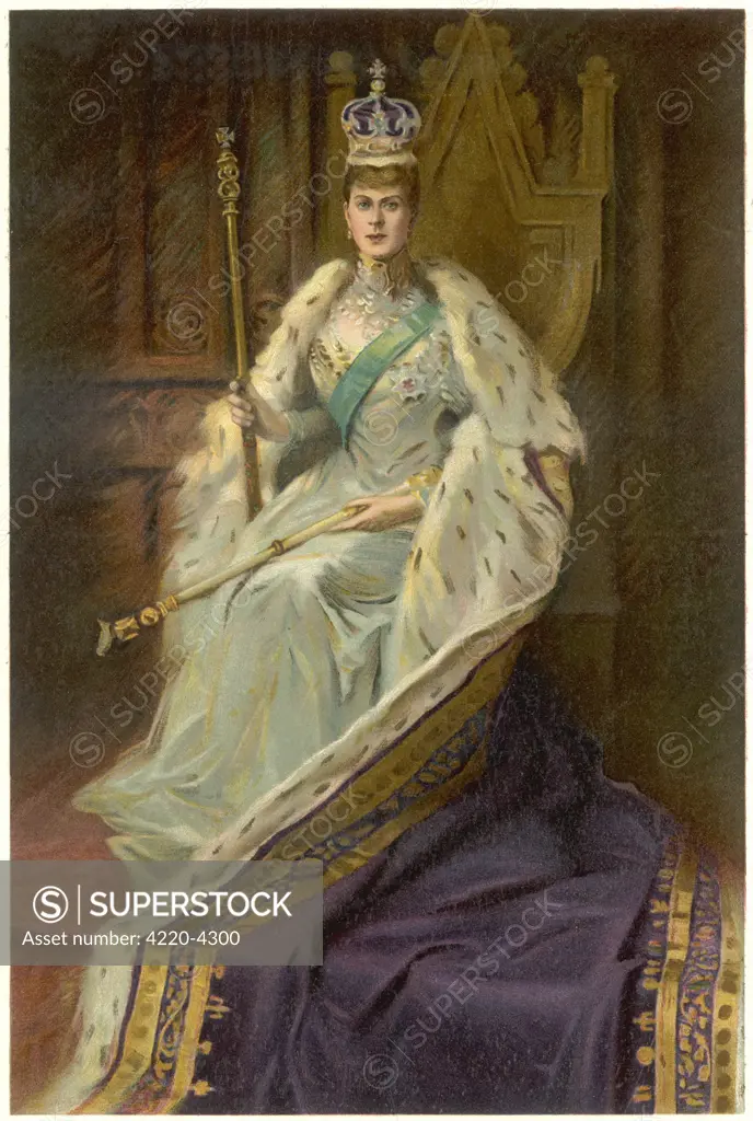 QUEEN MARY (Princess Mary of Teck)  queen of George V