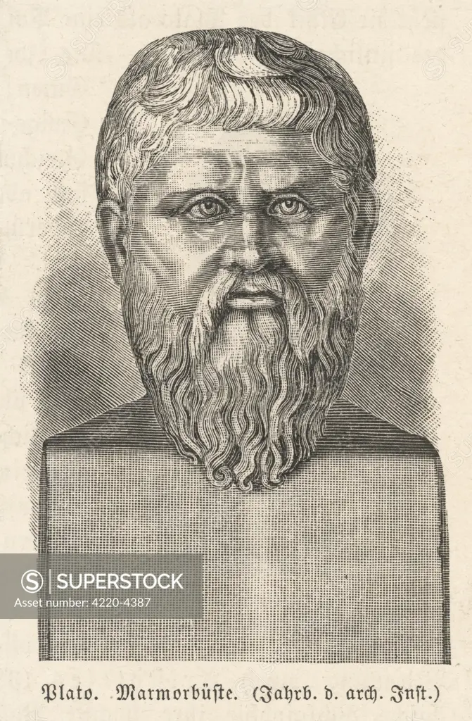 PLATO  (originally Aristocles)  Athenian philosopher