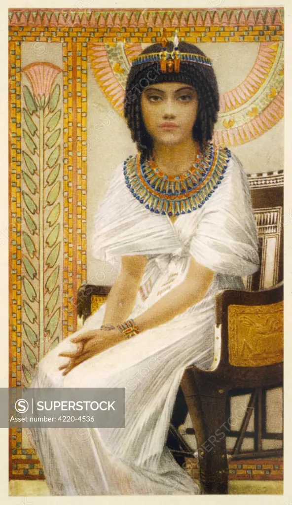QUEEN ANKHESENAMUN queen of Tutankhamun (18th dynasty)