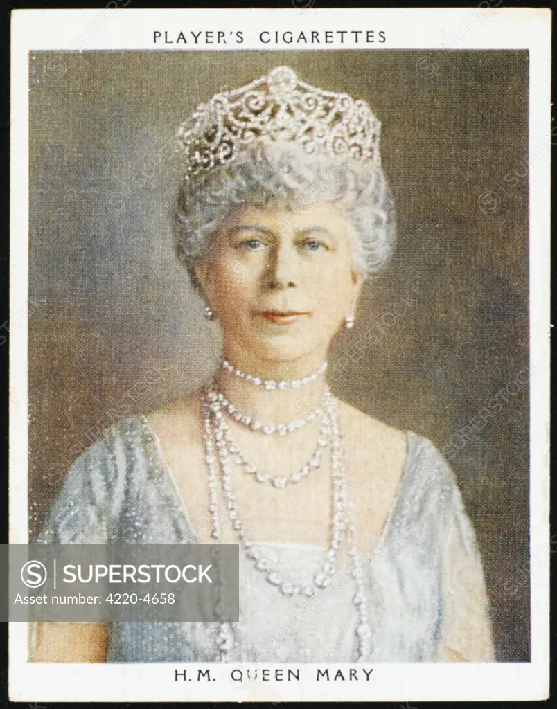 QUEEN MARY  Queen to George V