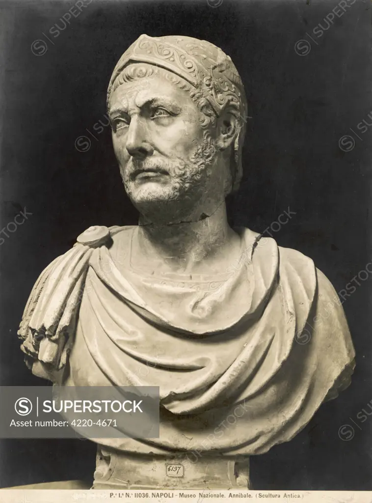 HANNIBAL  Carthaginian general,  famous for his crossing of the Alps