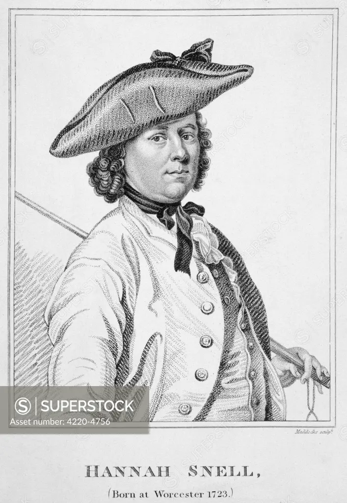 HANNAH SNELL  Female soldier