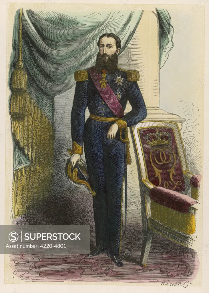 LEOPOLD II  King of Belgium  (1865-1909)