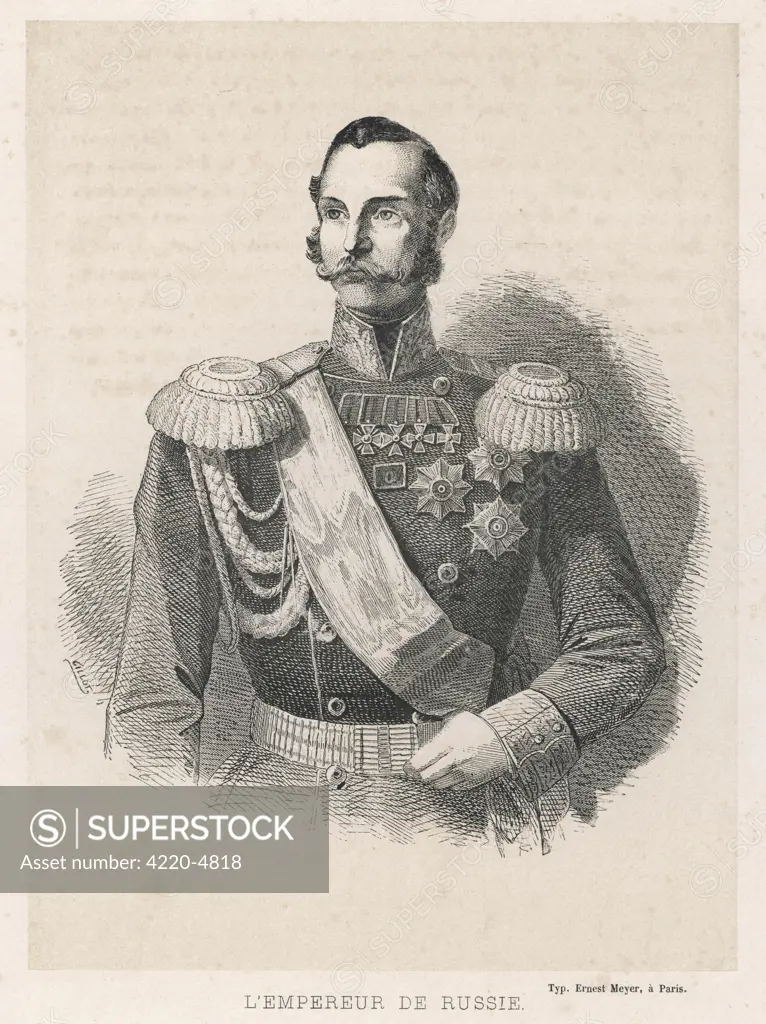 TSAR ALEXANDER II  Tsar of Russia (1855-81)