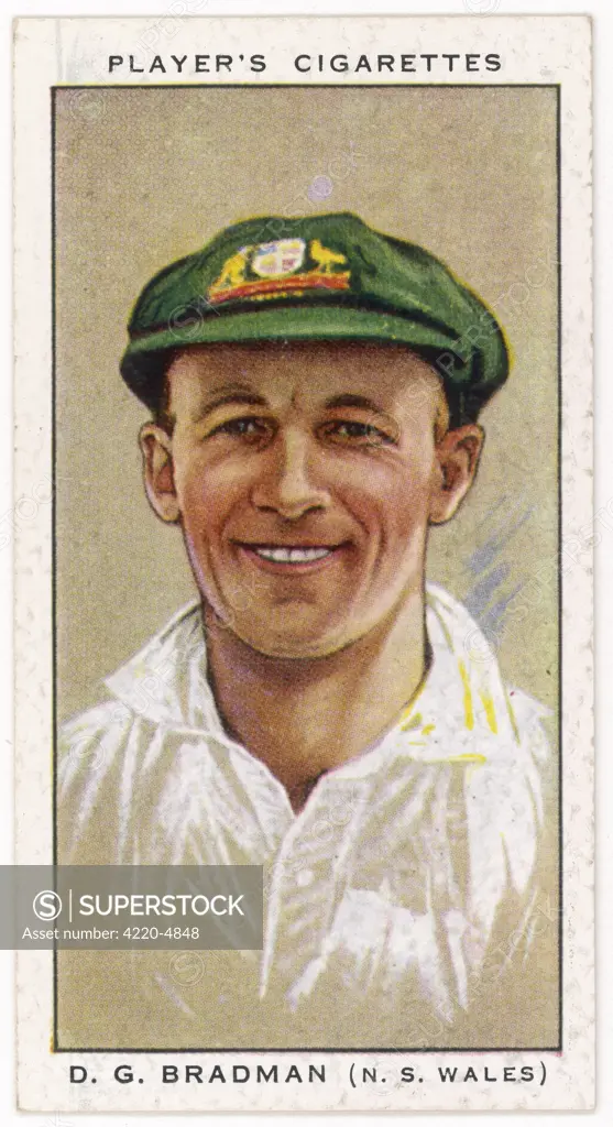 Don Bradman, Australian cricketer (1908-2001)