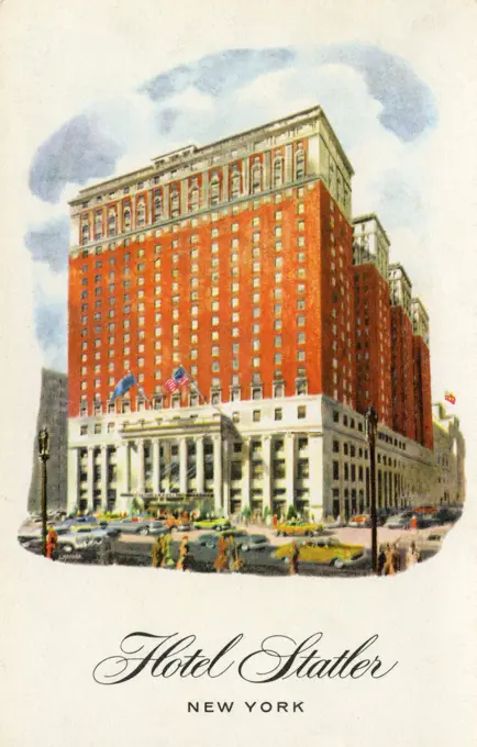 Hotel Statler, New York City, America     Date: 