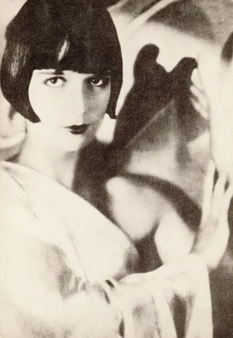 American silent film actress, LOUISE BROOKS (1906-1985).