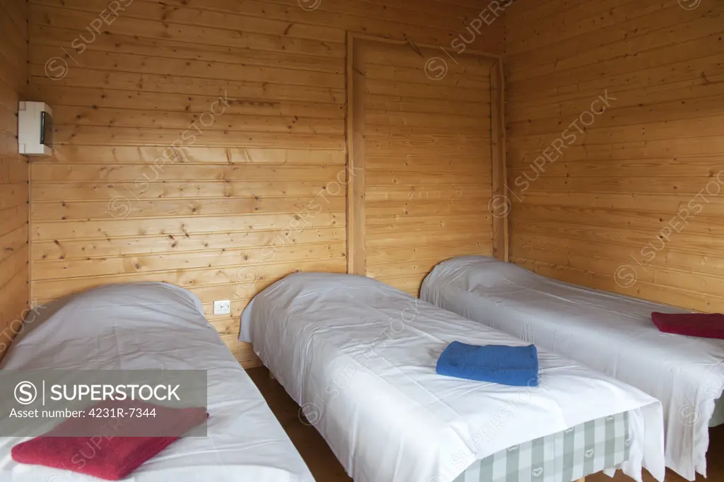 Beds at a Holiday Resort