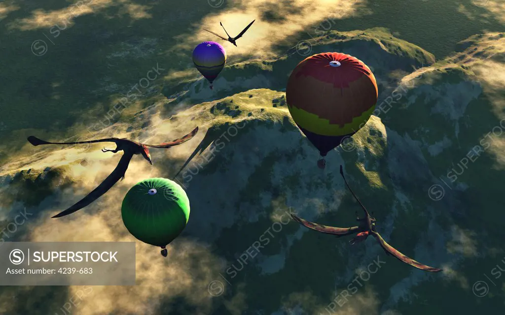 Prehistoric balloon rides take its passengers back to Triassic times