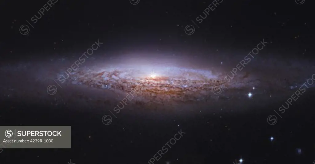 NGC 2683, Unbarred Spiral Galaxy in Lynx