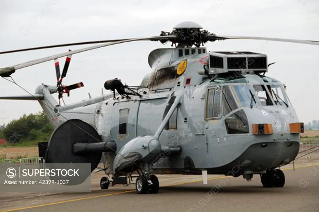 Sea King Helicopter of the Royal Navy