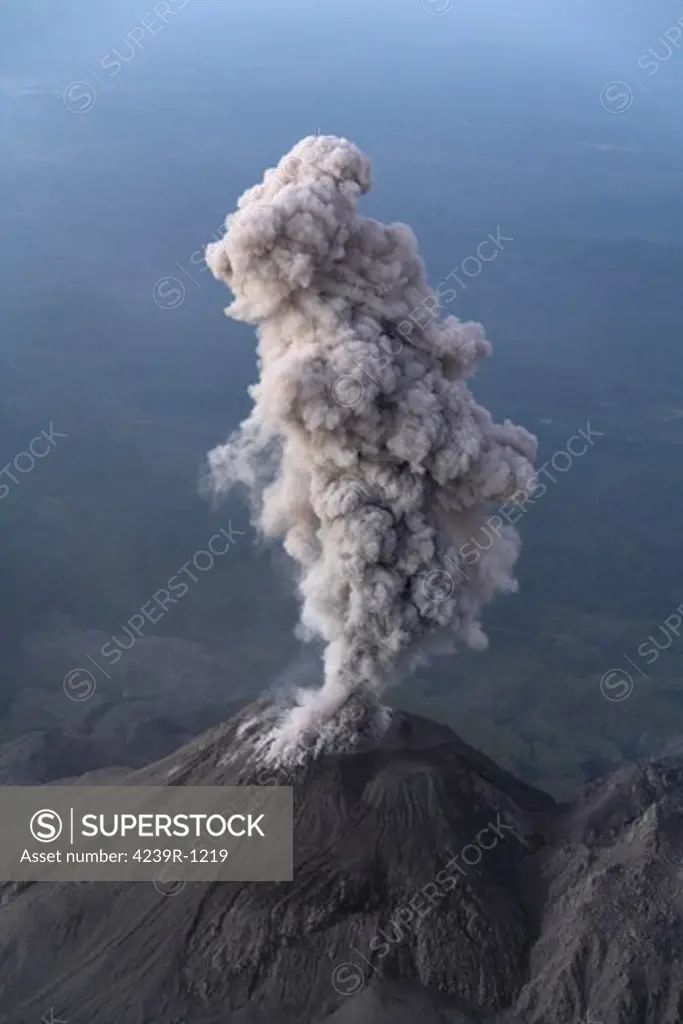 December 26, 2007 - Santiaguito ash eruption, Guatemala