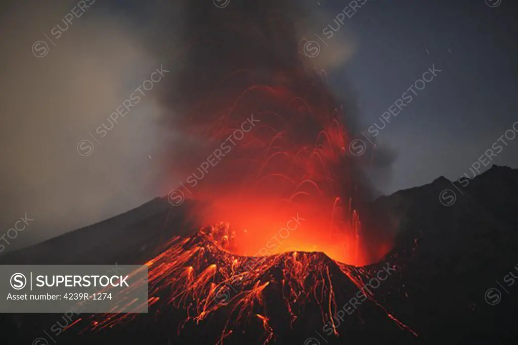 December 26, 2009 - Sakurajima eruption, Kagoshima, Japan