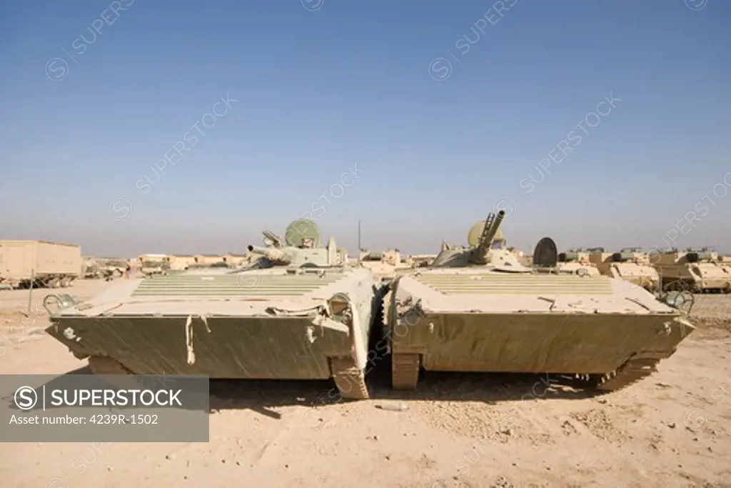 Baqubah, Iraq - Georgian Army light tank