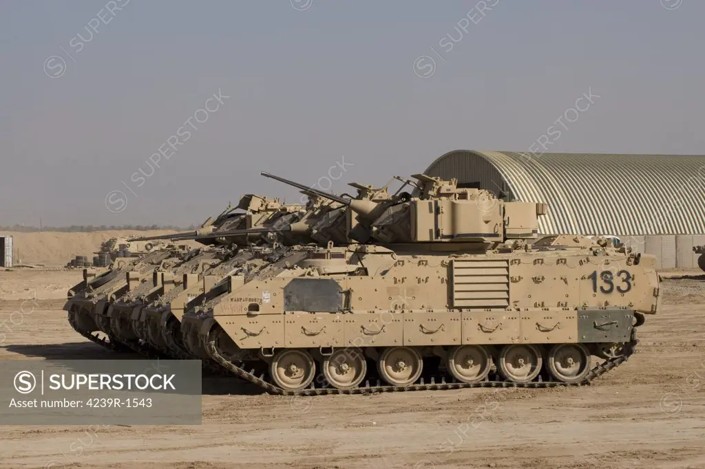 Baqubah, Iraq - M2/M3 Bradley Fighting Vehicles