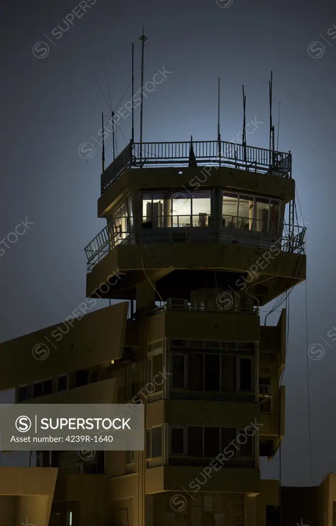 COB Speicher control tower