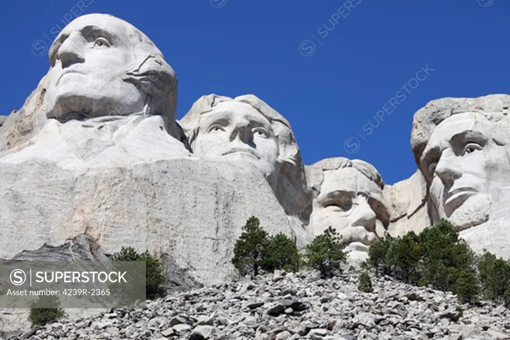 Mount Rushmore National Memorial, South Dakota, USA.