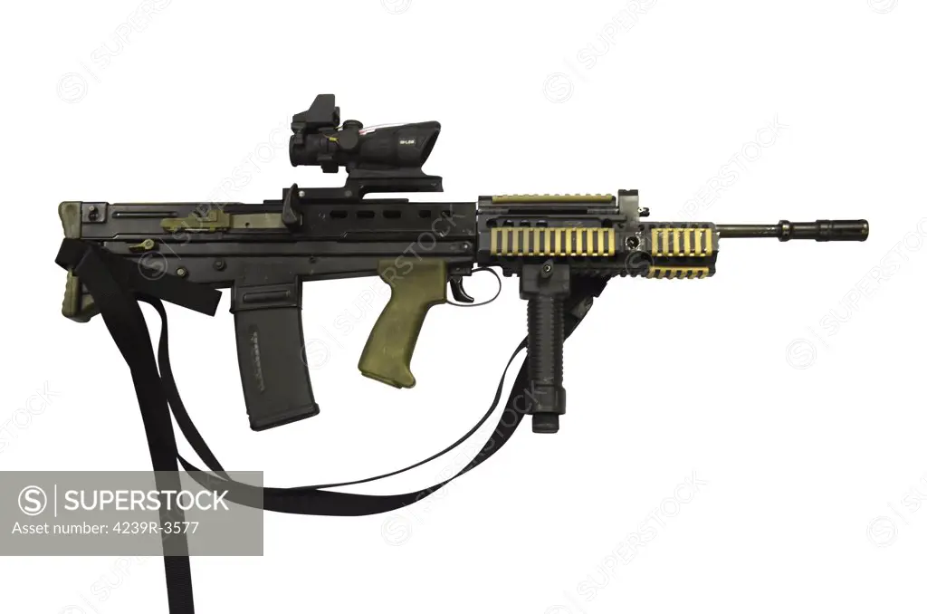 SA80 L85A2 rifle variant.