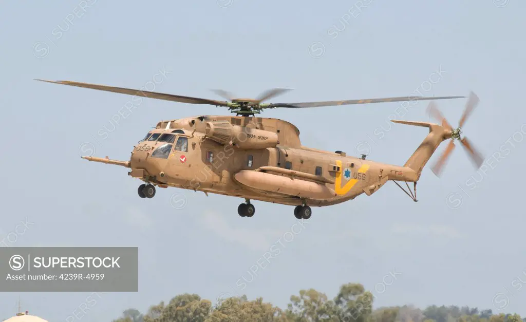 A Sikorsky CH-53 Yasur 2025 upgraded version of the Israeli Air Force.