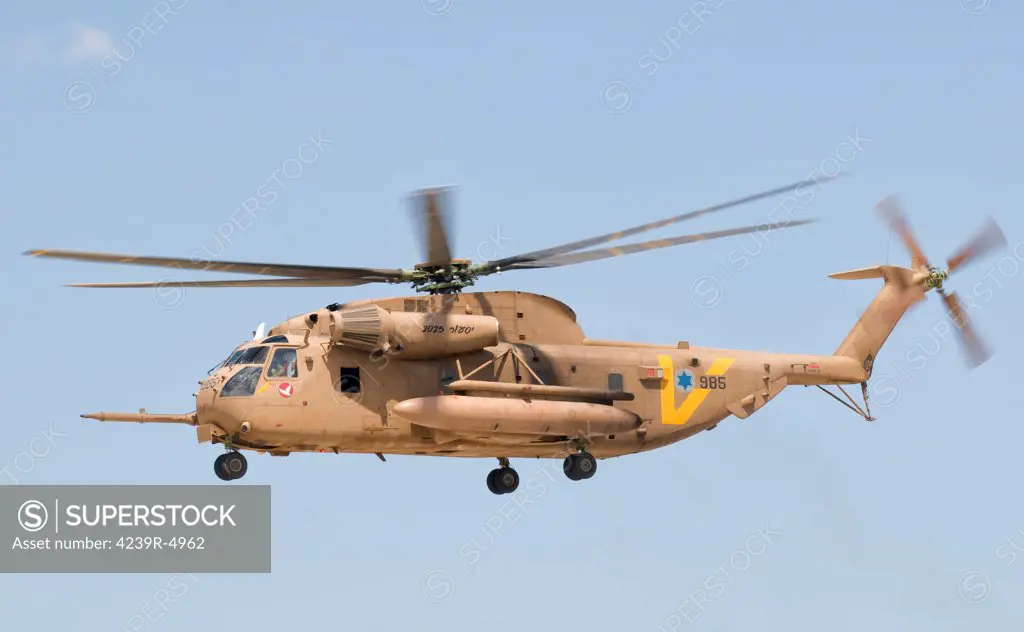 A Sikorsky CH-53 Yasur 2025 upgraded version of the Israeli Air Force.
