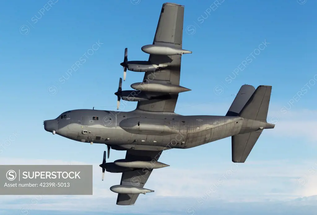 MC-130P Combat Shadow of the 67th Special Operations Squadron/352nd Special Operations Group stationed at RAF Mildenhall, United Kingdom, December 2011.