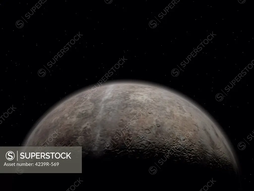 Artist's concept of Pluto