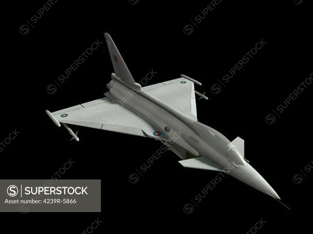 Eurofighter model.