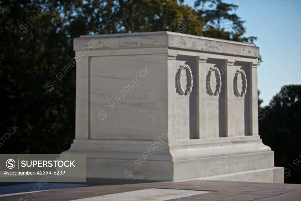Tomb of the Unknown Soldier, Arlington National Cemetery.