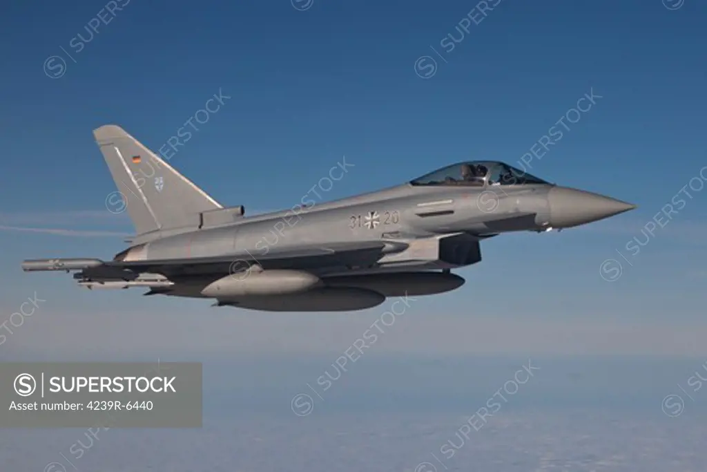Eurofighter Typhoon of the German Air Force.