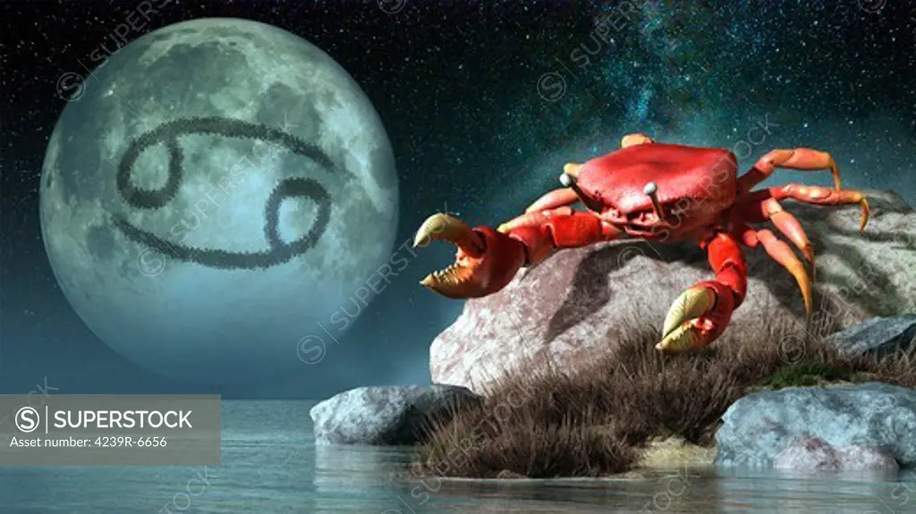 Cancer is the fourth astrological sign of the Zodiac. Its symbol is the crab.