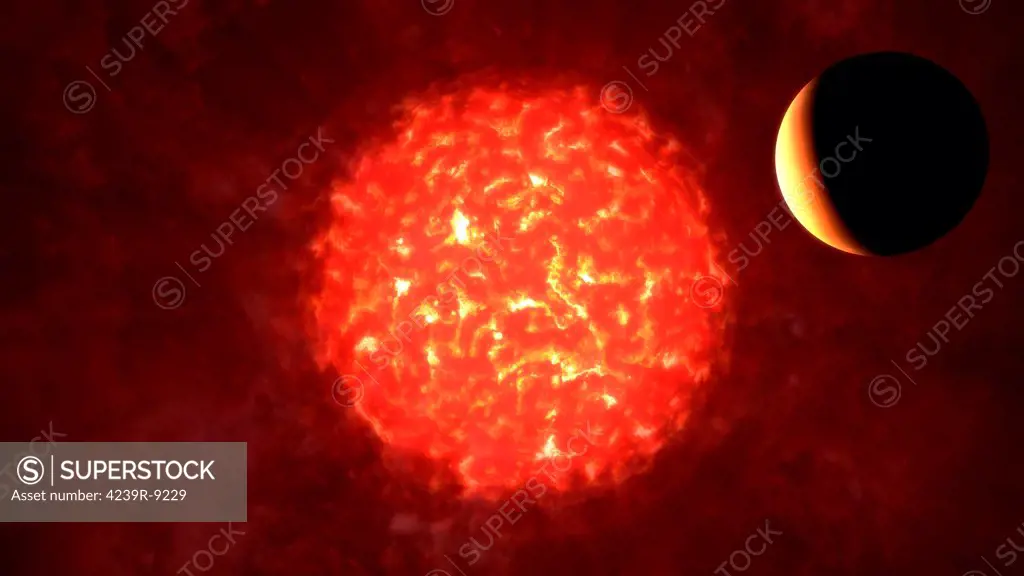 View from Neptune if our Sun were replaced by VY Canis Majoris.