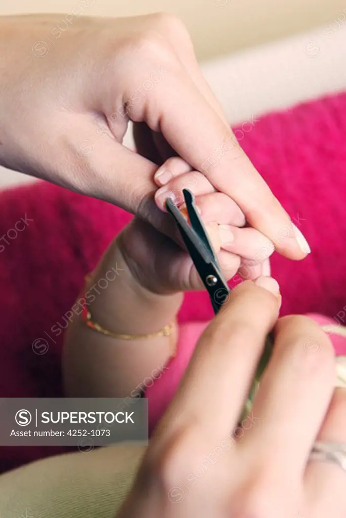 Baby nails scissors