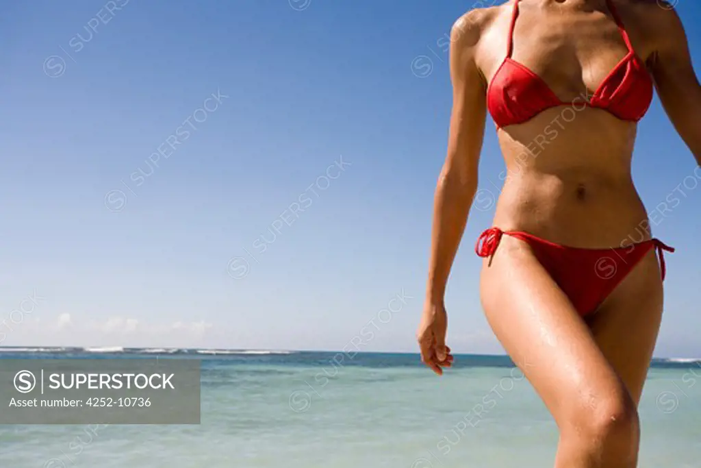 Woman bikini.