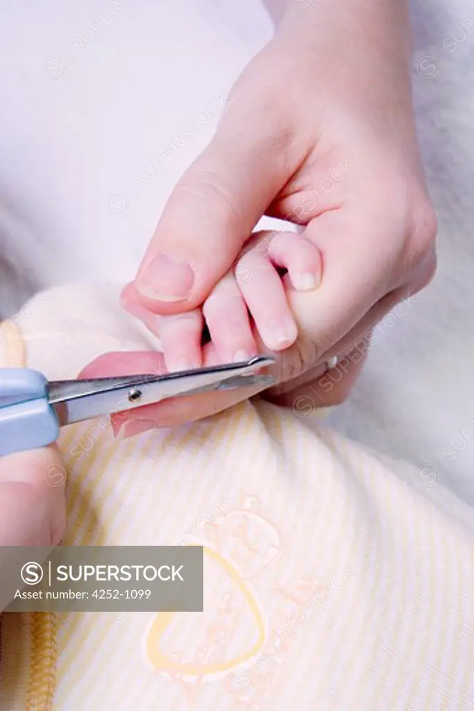 Baby scissors nails