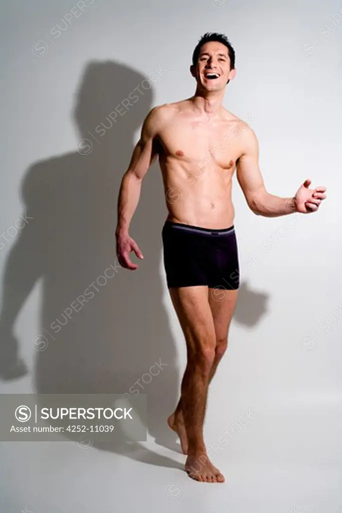 Man boxer shorts.