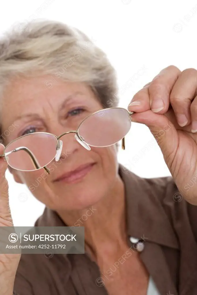 Woman glasses