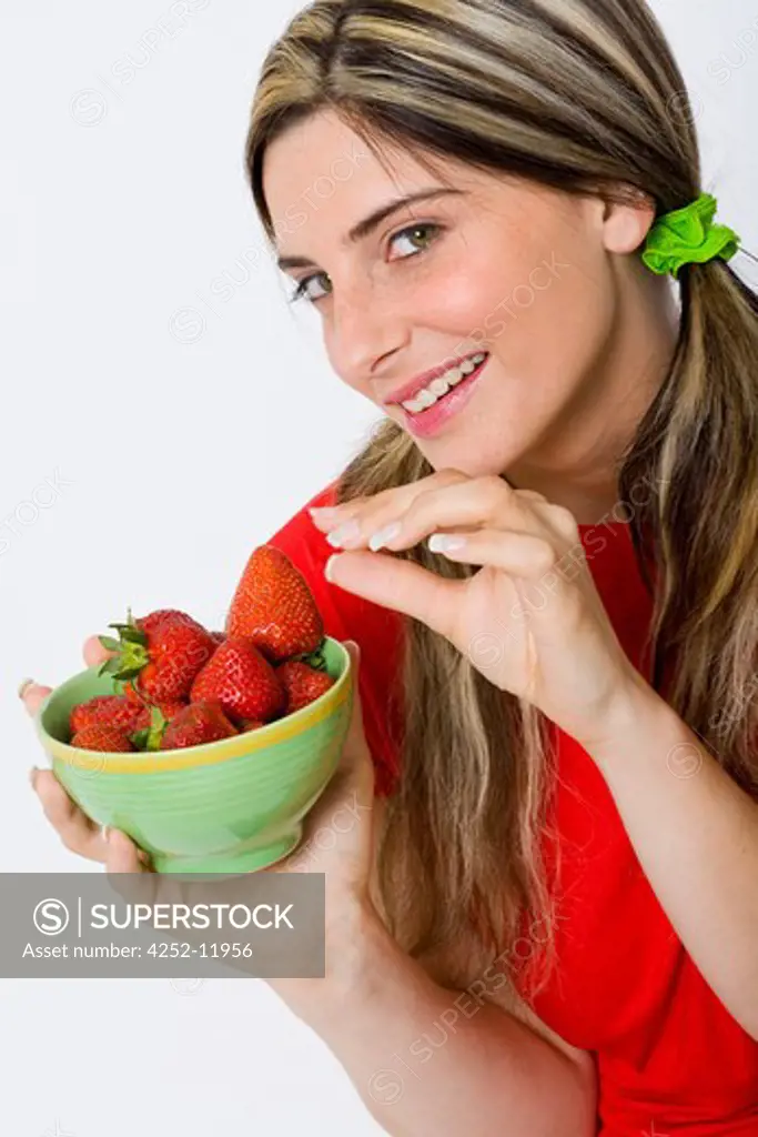 Teenager strawberry.