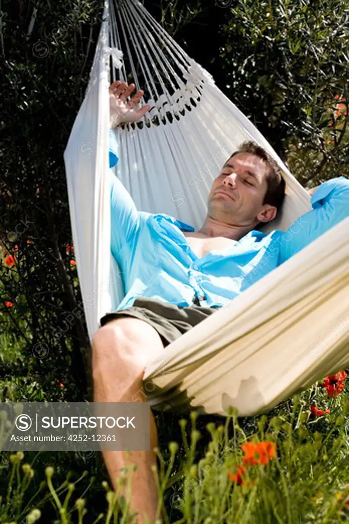 Man hammock