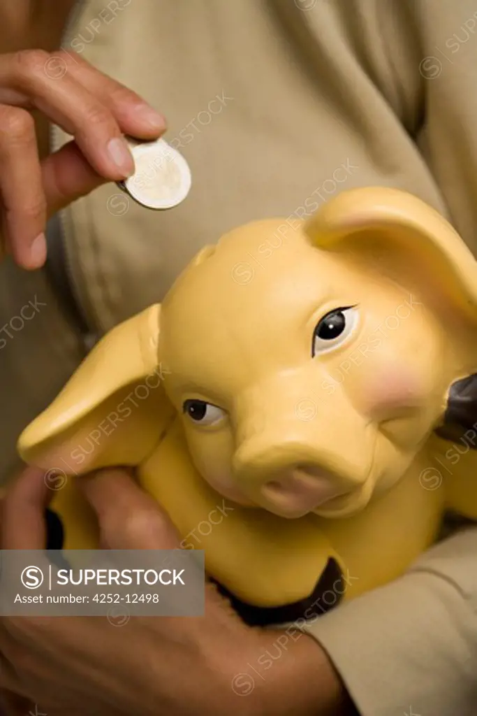 Piggy bank savings