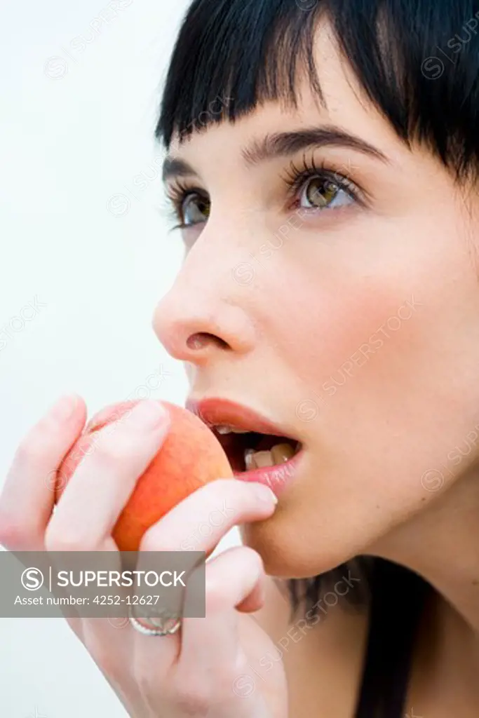 Woman peach
