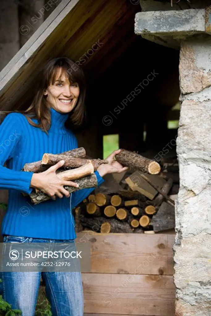 Woman wood.