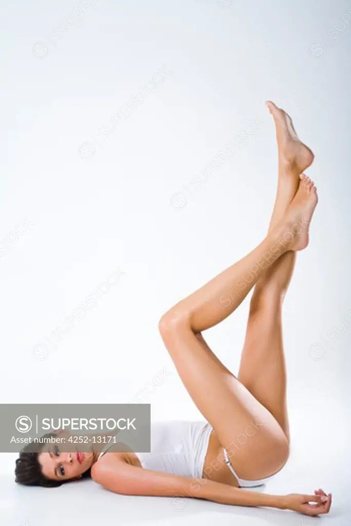 Woman legs.