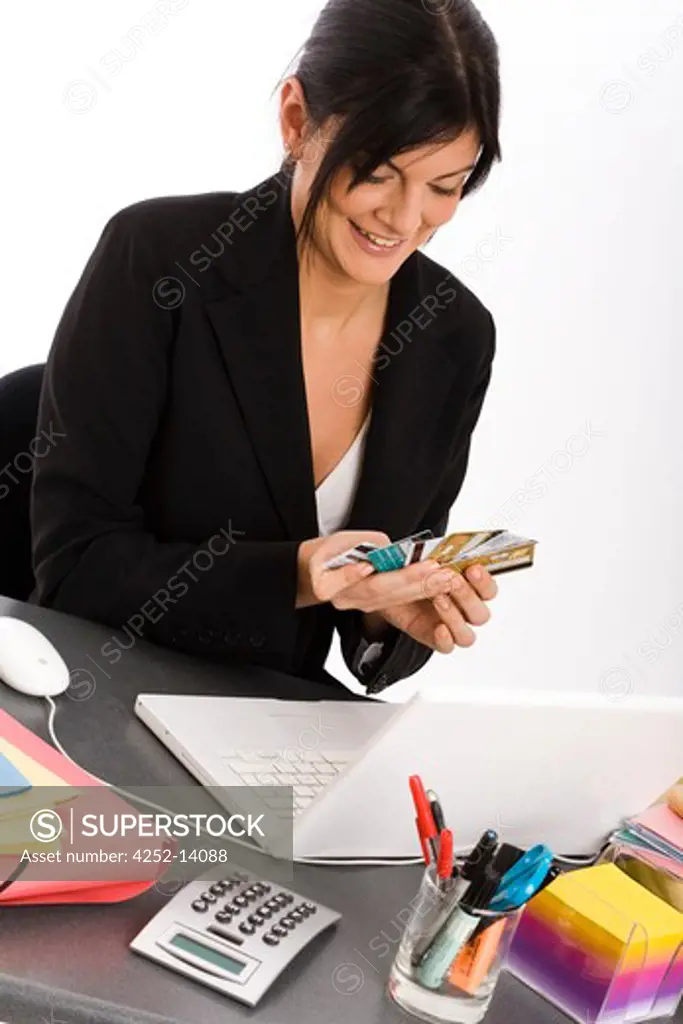 Woman web purchase