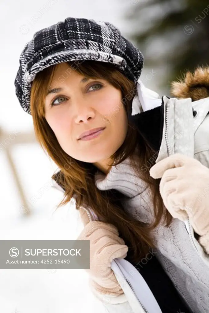 Woman winter