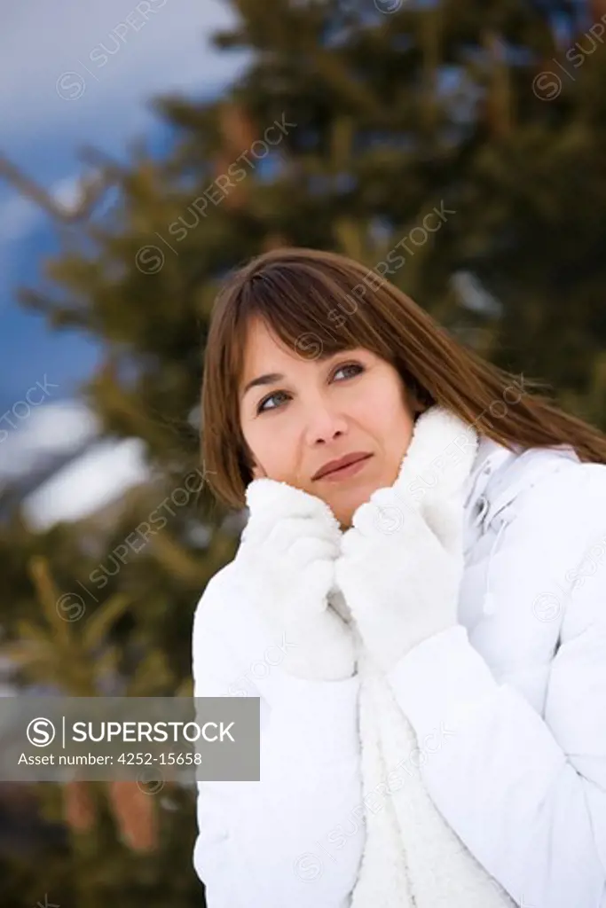 Woman winter