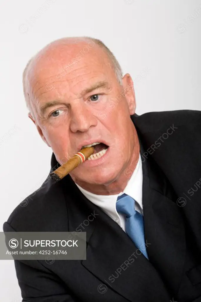 Man cigar