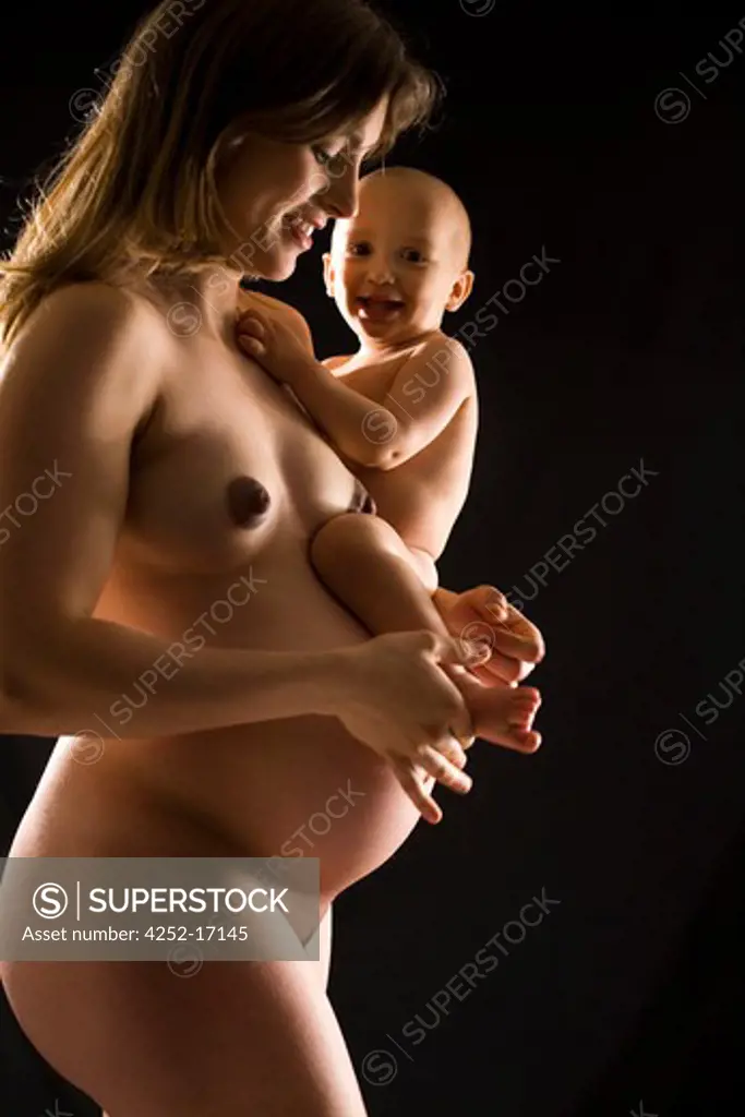 Pregnant woman baby