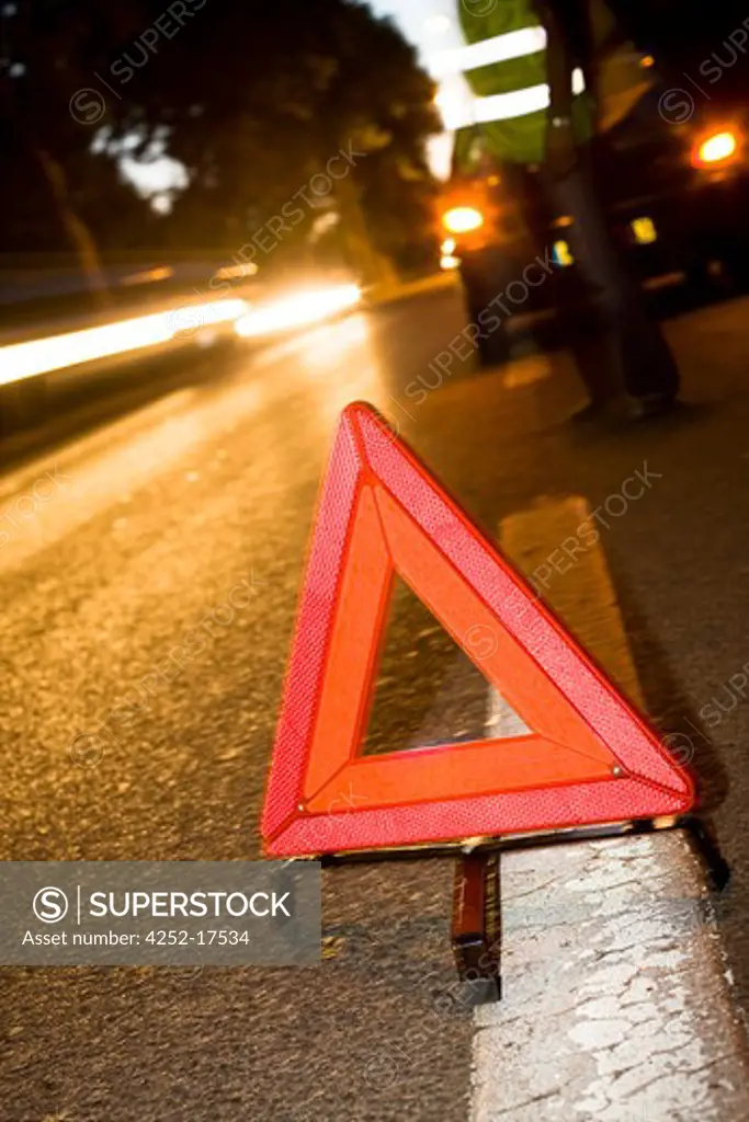 Triangle street danger